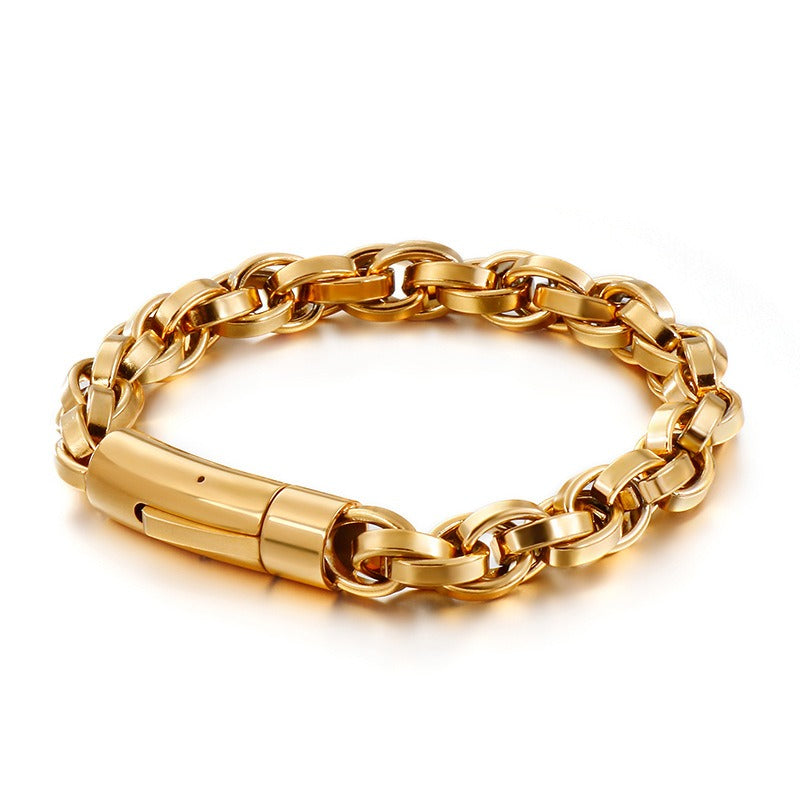 Heinrich Voss Titan Link — 03 gold studio